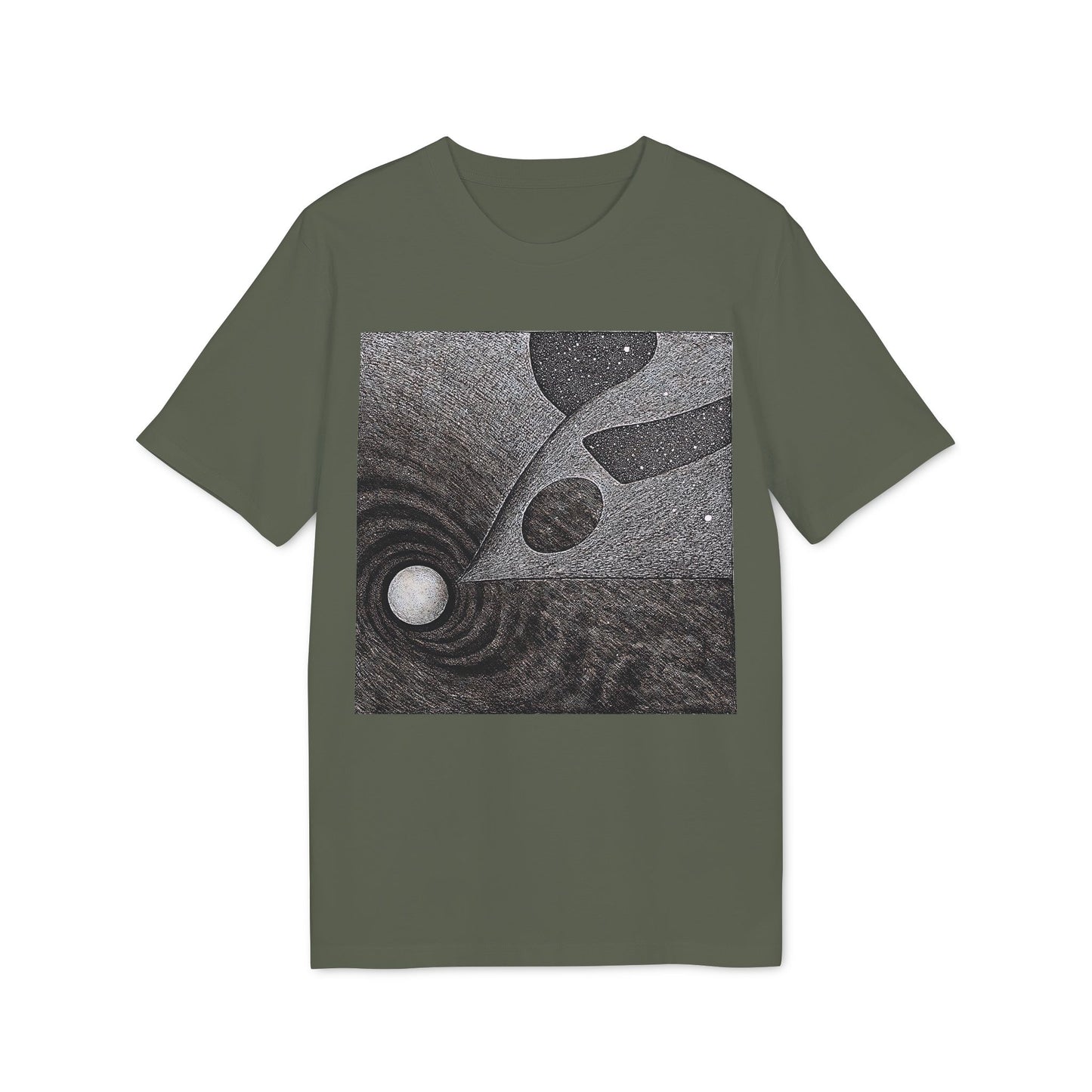 T-Shirt - Hand Drawn Dark Occult Abstract Spiritual Art