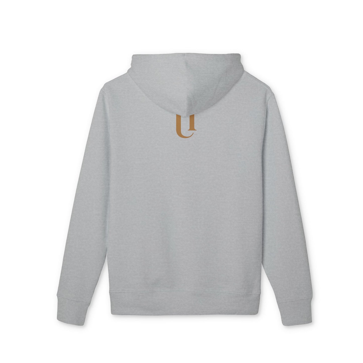 Ucique Fragmented Serenity Hoodie – Surreal Cracked Face Design | Organic Cotton Eco Gothic Streetwear