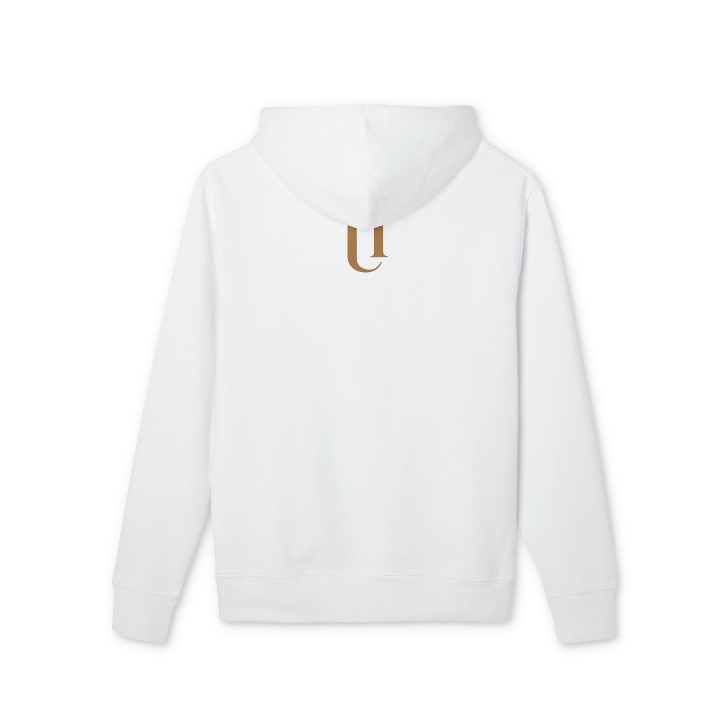 Ucique Fragmented Serenity Hoodie – Surreal Cracked Face Design | Organic Cotton Eco Gothic Streetwear