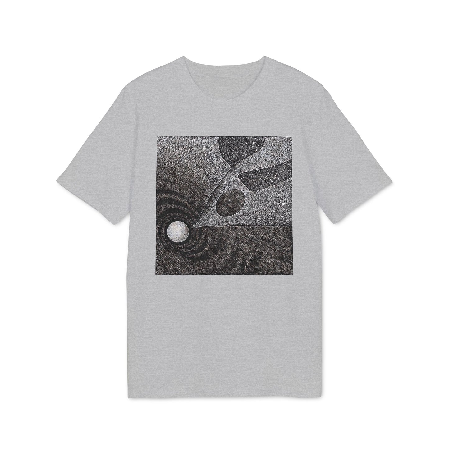 T-Shirt - Hand Drawn Dark Occult Abstract Spiritual Art