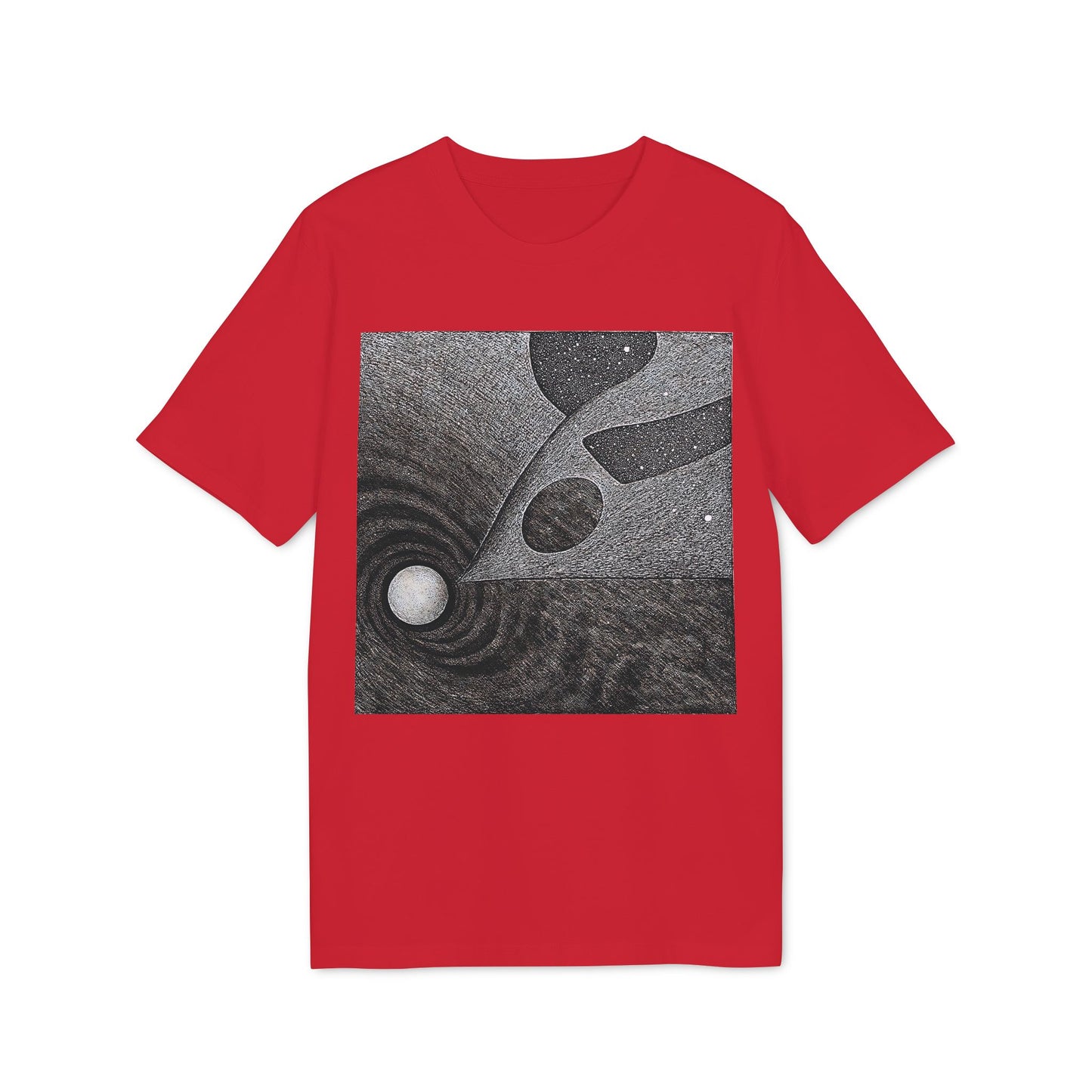 T-Shirt - Hand Drawn Dark Occult Abstract Spiritual Art