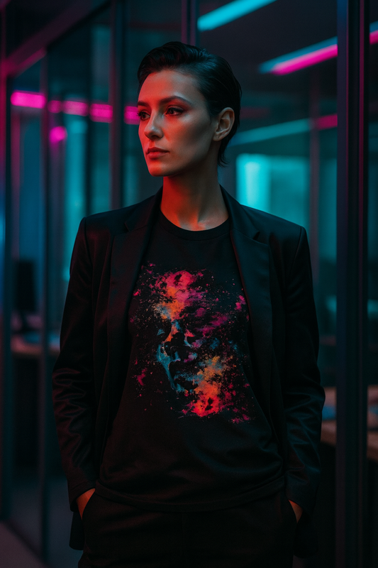 Cosmic Dissolution Tee — She Who Becomes Light