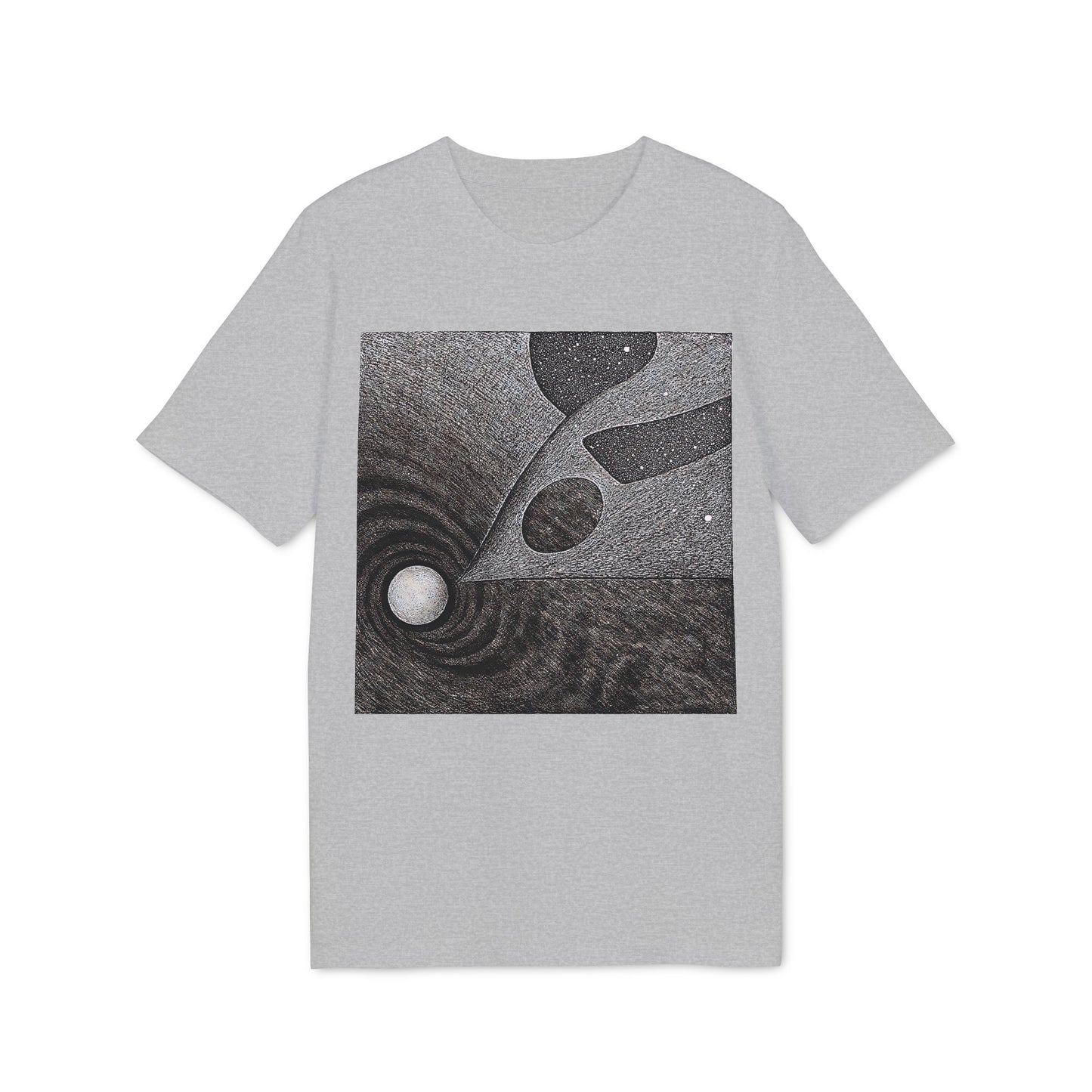 T-Shirt - Hand Drawn Dark Occult Abstract Spiritual Art