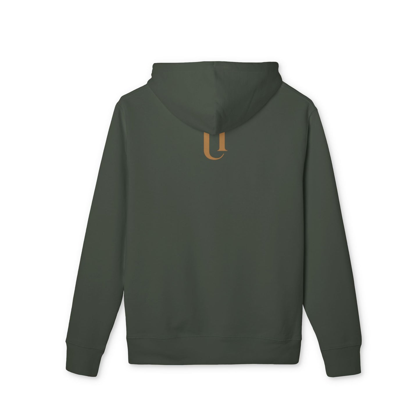 Ucique Fragmented Serenity Hoodie – Surreal Cracked Face Design | Organic Cotton Eco Gothic Streetwear