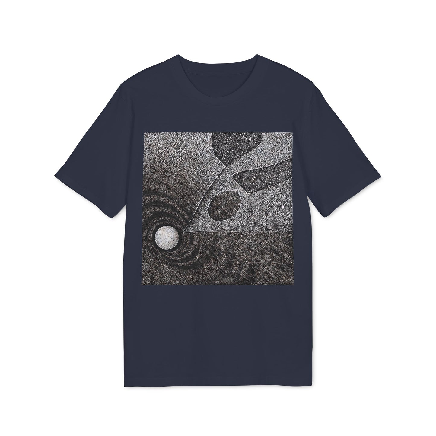 T-Shirt - Hand Drawn Dark Occult Abstract Spiritual Art