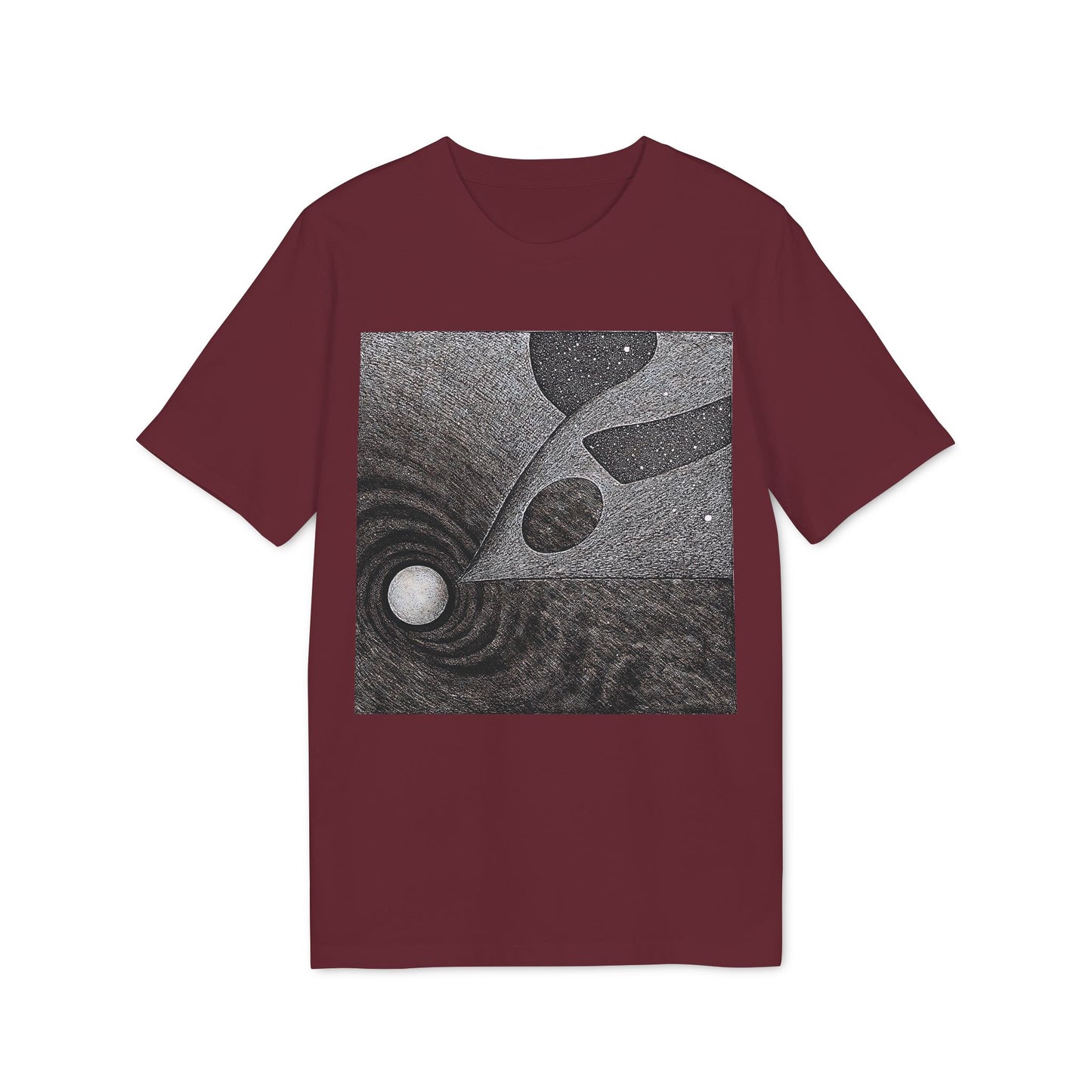 T-Shirt - Hand Drawn Dark Occult Abstract Spiritual Art